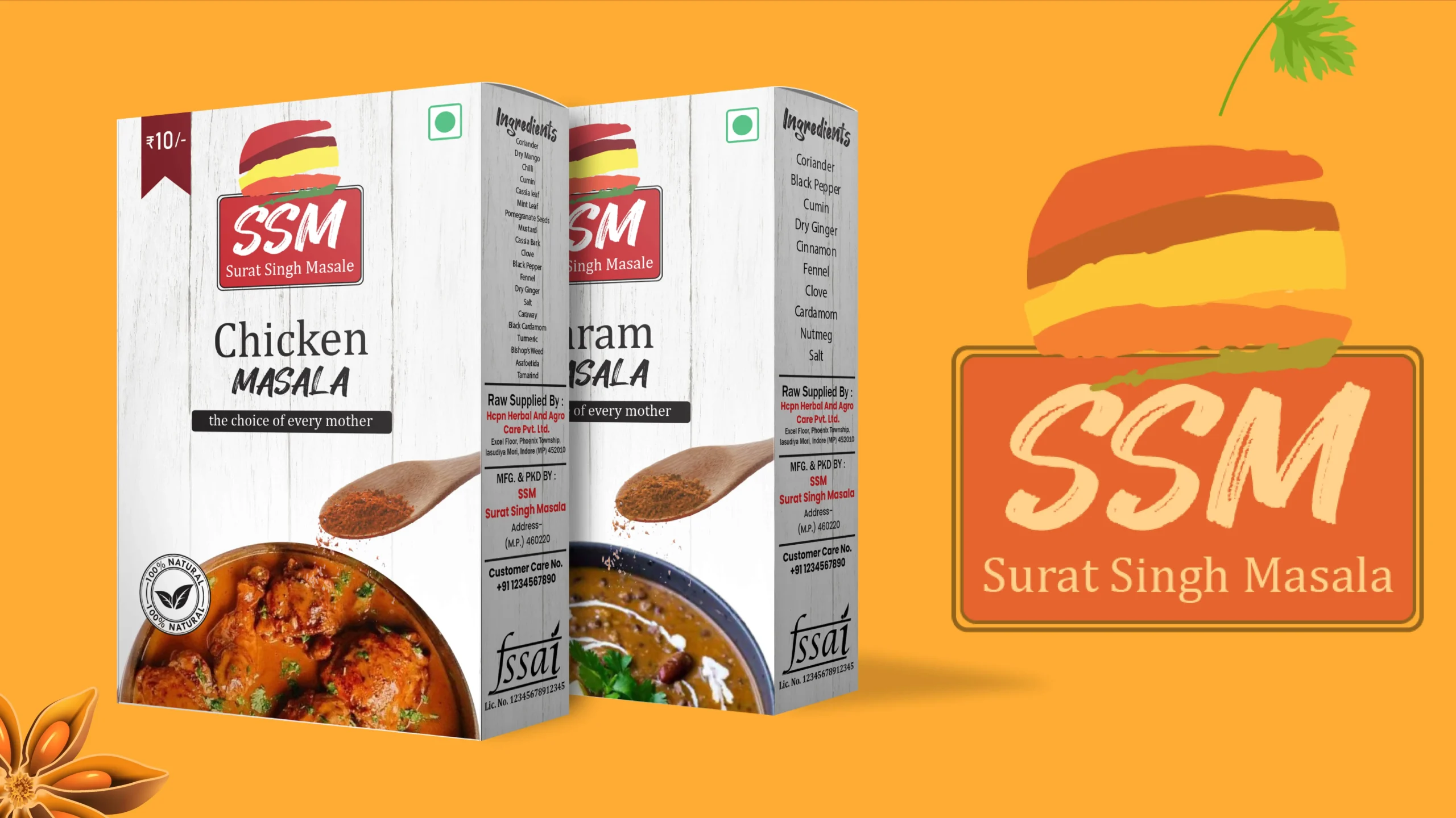 SSM Masala Eco-Friendly Packaging