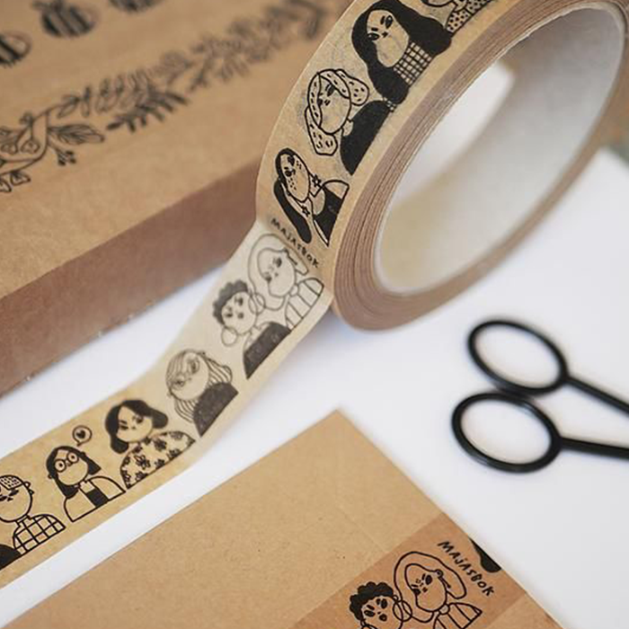Tape Design for Branding Kit pages