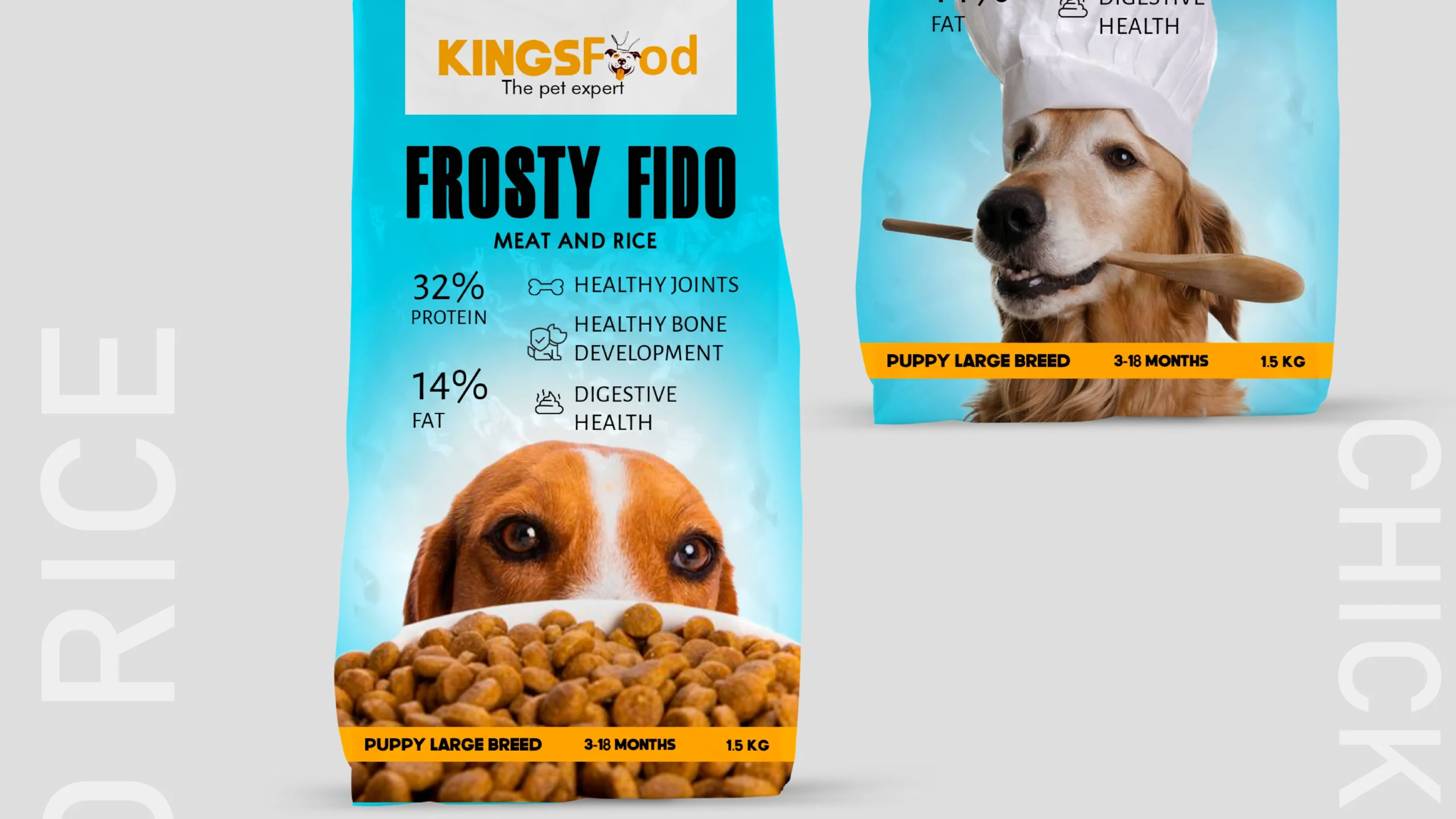 KingsFood Product Range Display