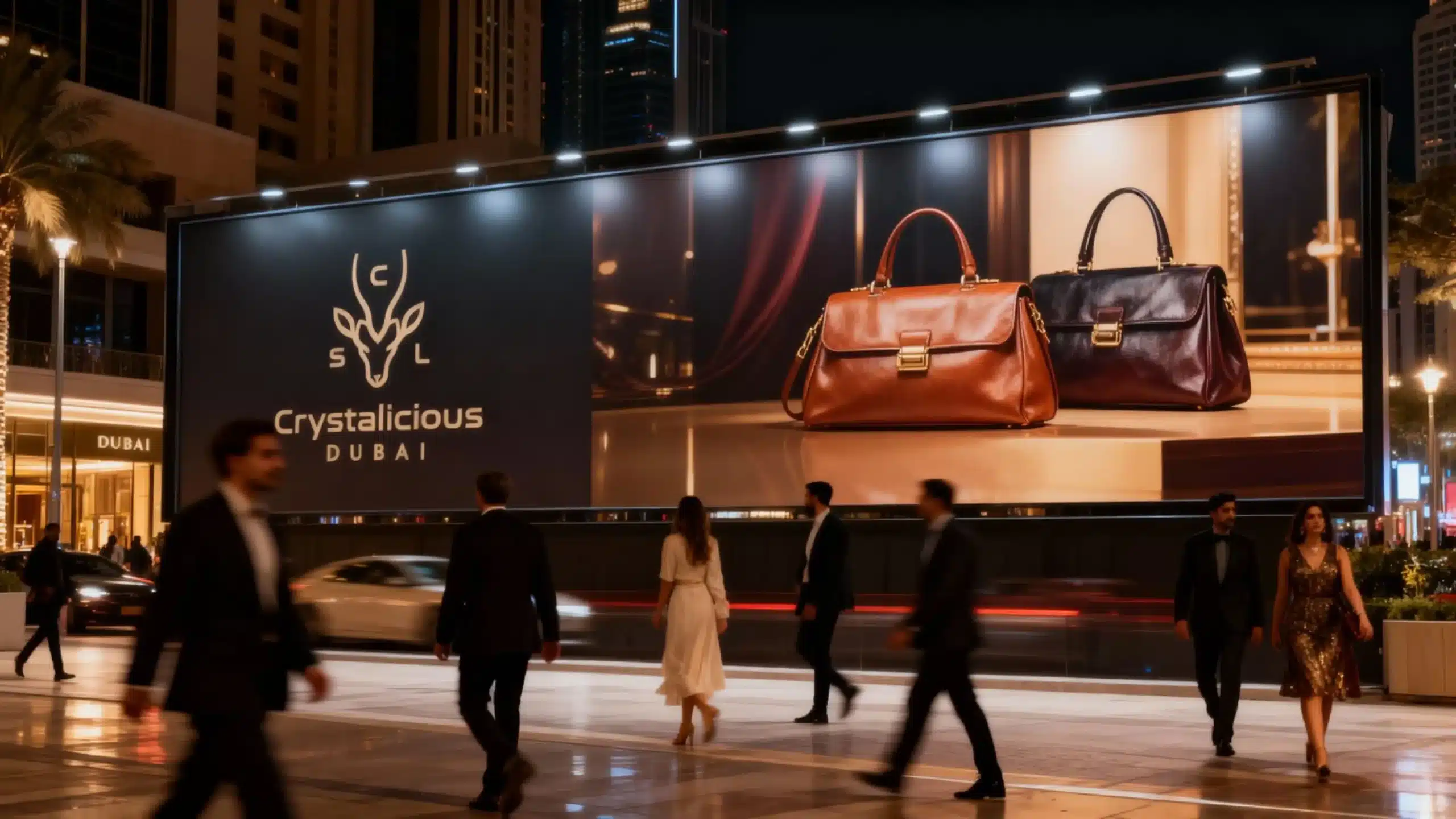 Crystalicious Dubai Brand Identity