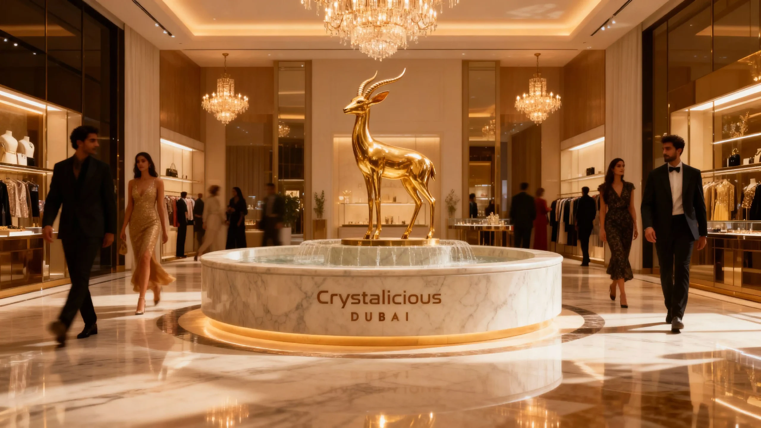 Crystalicious Dubai Brand Identity