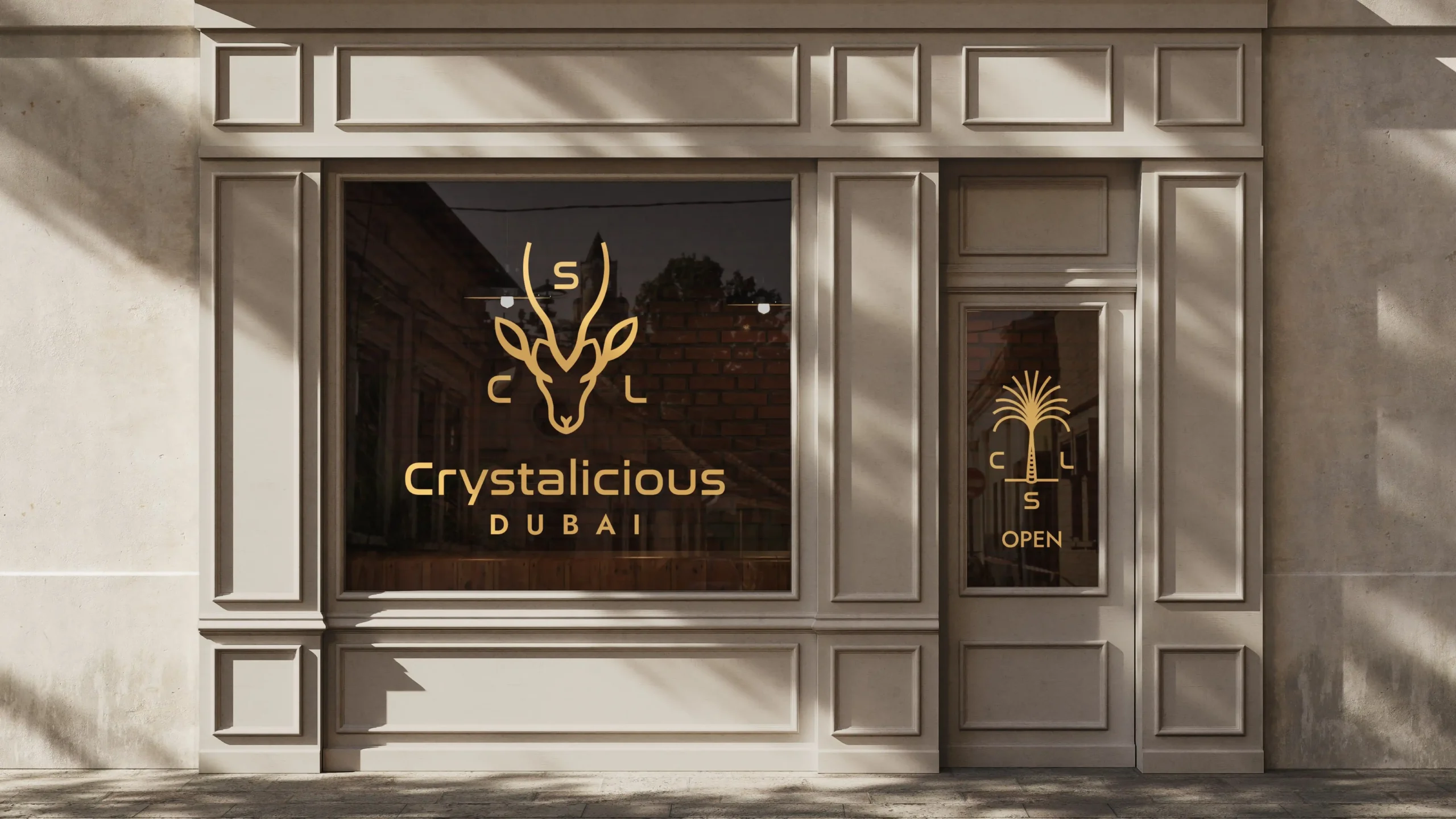 Crystalicious Dubai Brand Identity