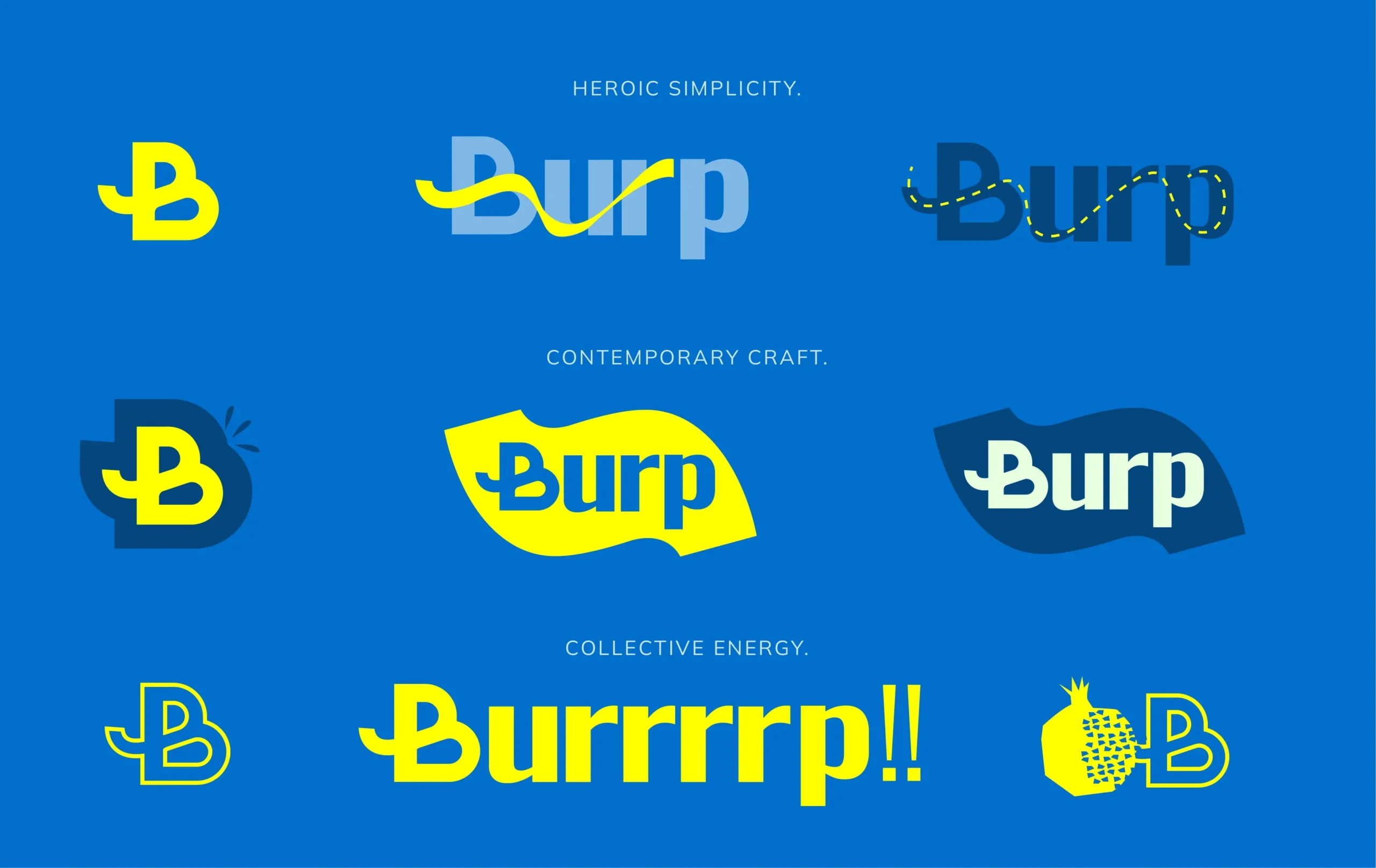 Burp Brand Identity and Brand Strategy