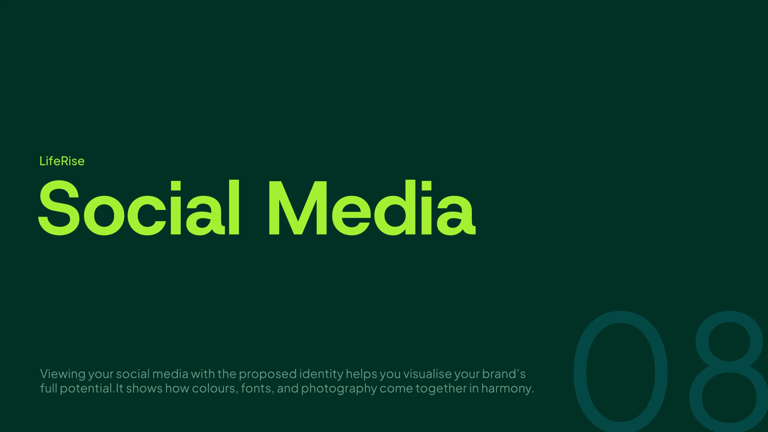 LifeRise Brand Identity and Brand Strategy
