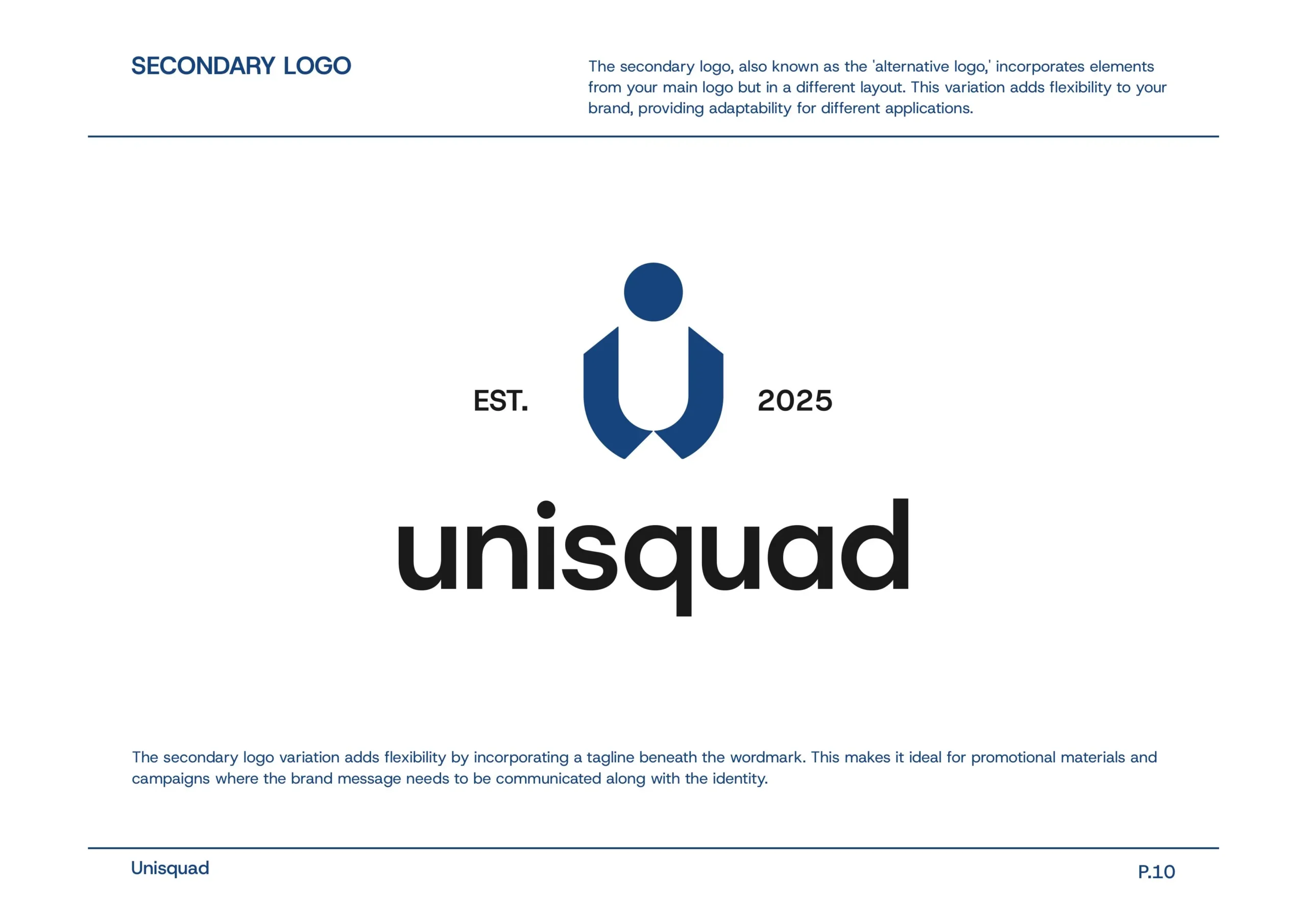 Unisquad Brand Identity and Brand Strategy