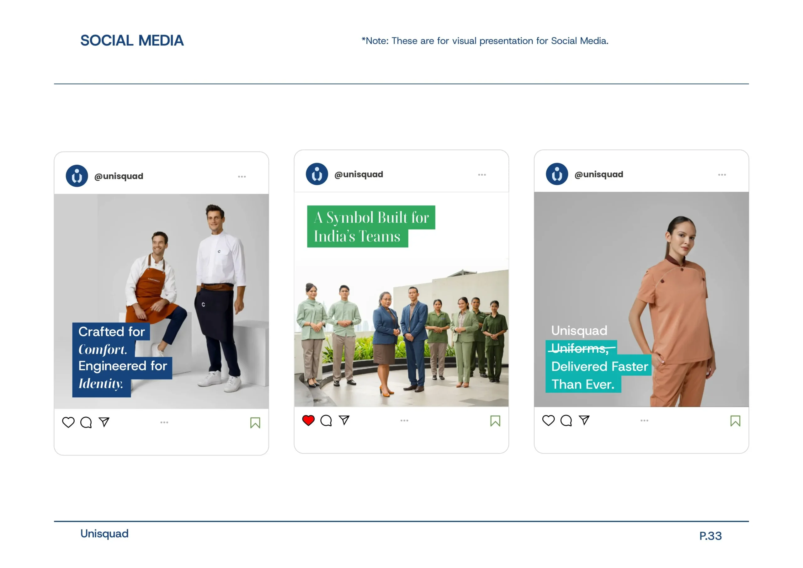 Unisquad Brand Identity and Brand Strategy
